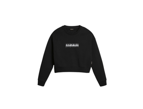 Camiseta de Mujer NAPAPIJRI Box Negro (XS)