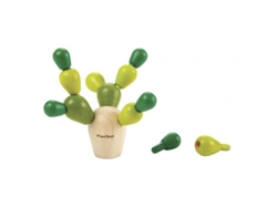 Juego Tradicional PLAN TOYS Equilibrio del Cacto en Madera