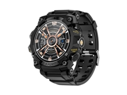 Reloj Inteligente Lokmat Attack 3 Pro Con Linterna, Monitor De Frecuencia Cardíaca Y Certificación Ip68.