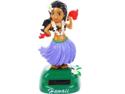 Boneco Dançarina Havaiana Solar Balançar Cabeça Brinquedo Painel Carro Mesa Decoração