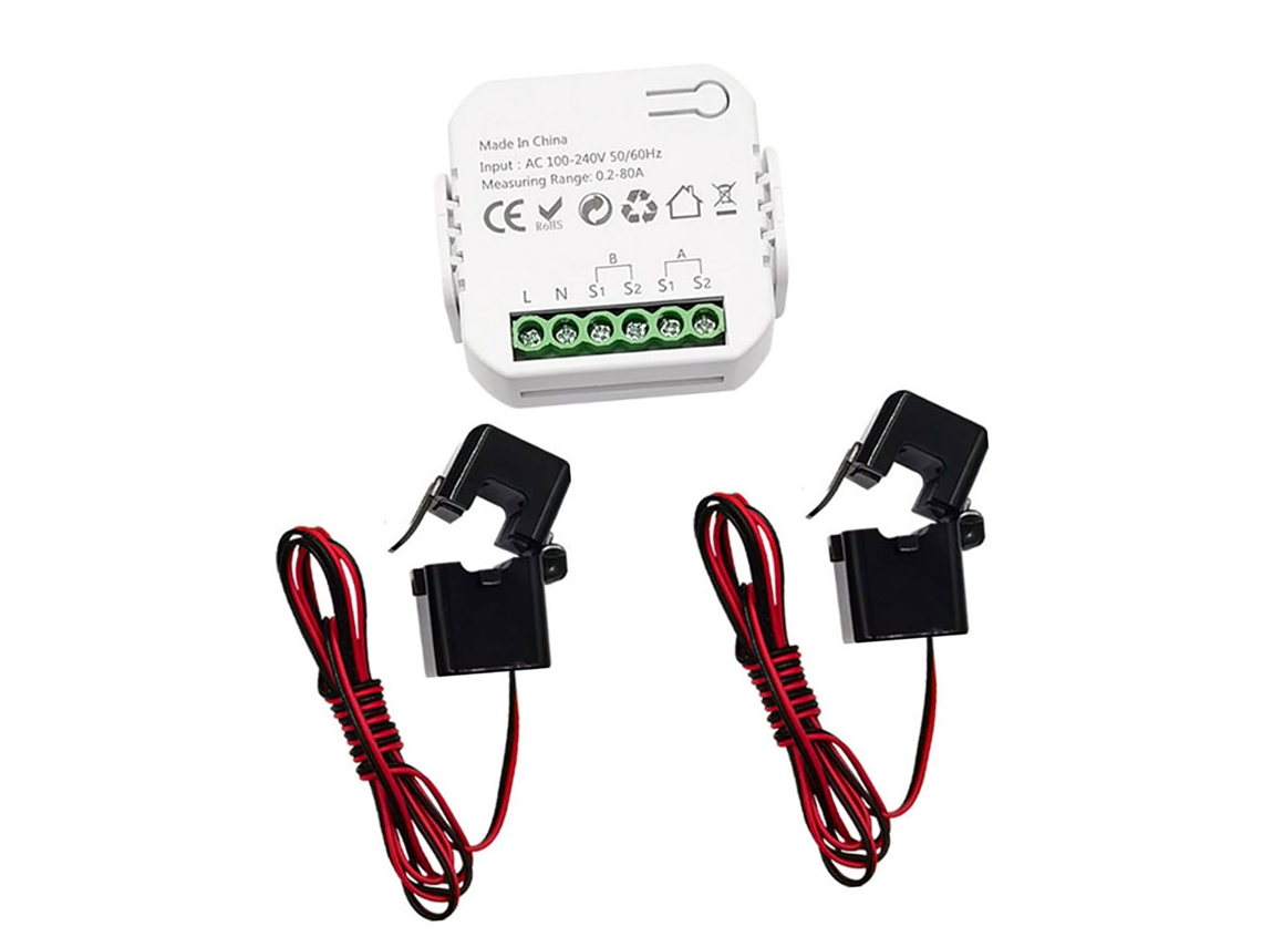 Medidor De Energía Inteligente Tuya Zigbee Con Control Mediante Aplicación Y Estadísticas Diarias/mensuales.