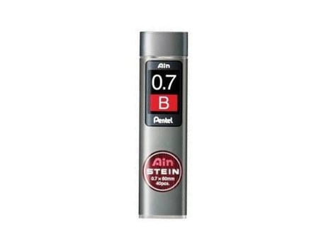 Minas Pentel Ain Stein 0.7 B Estojo Com 40 Minas