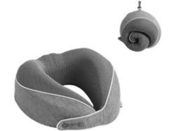 Almohada Cervical Portátil En Forma De U, Espuma Viscoelástica, Rebote Lento Para Viajes, Ideal Para Guardar En Aviones.