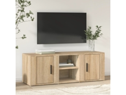 Estantería/Mueble para TV 100x31,5x35 cm Madera de Roble Sonoma