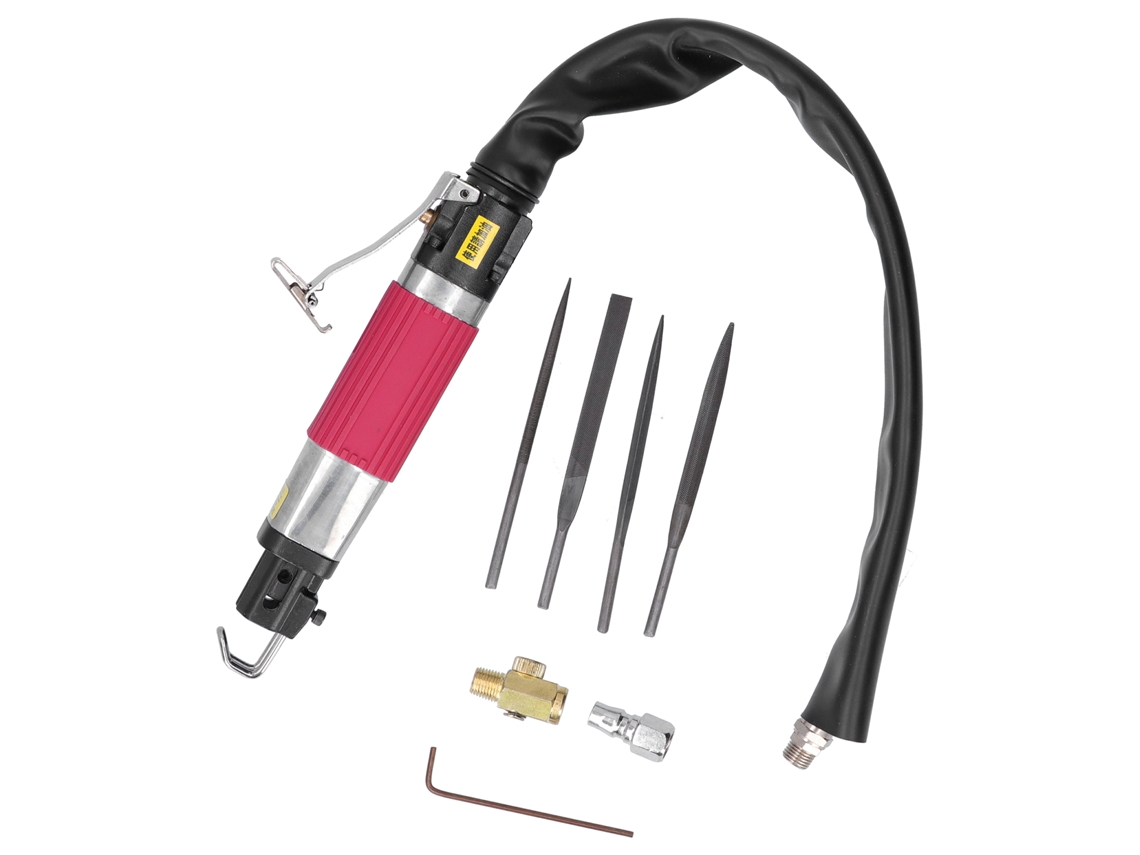Lijadora neumática multifuncional de 7500 rpm con pulsador y llave, equipo de lijado