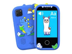 Teléfono Infantil Con 18 Juegos Y Aprendizaje En Inglés, Con Cámara Dual Y Grabación De Video. Pantalla Táctil De 2,8".