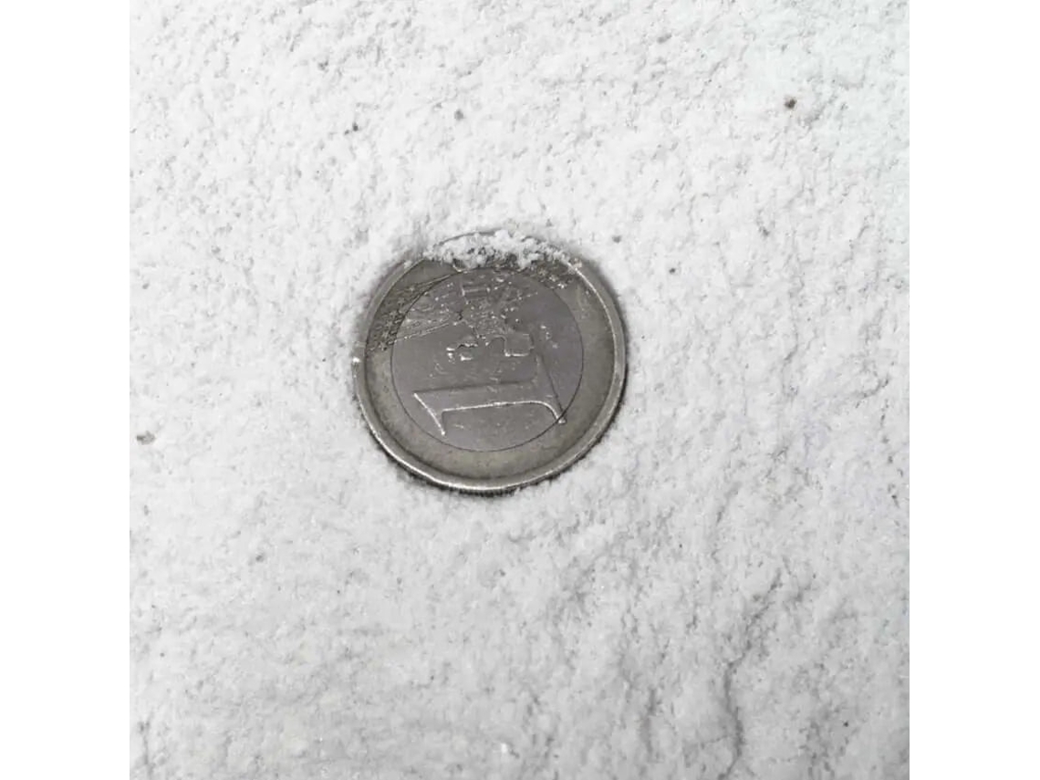 Arena de mármol blanco puro con rellenos minerales, bolsa de 20 kg / 0-1 mm
