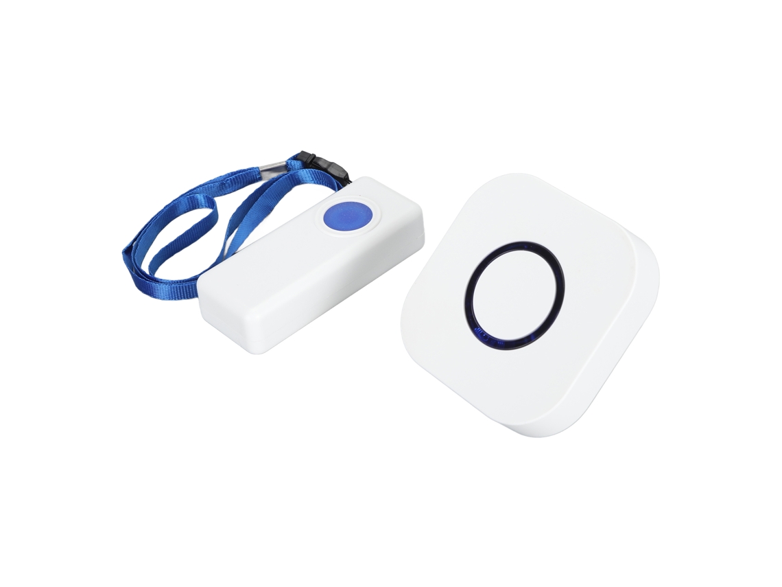 Localizador Inalámbrico Para Cuidadores, Botón De Llamada, Ajuste De Volumen De 4 Niveles, Sistema De Alerta De Emergencia Para Pacientes Ancianos, Enchufe Usb 100-240v