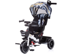 Triciclo Infantil Evolutivo Con Asiento Giratorio 360º Smart De Chipolino - Blanco/negro