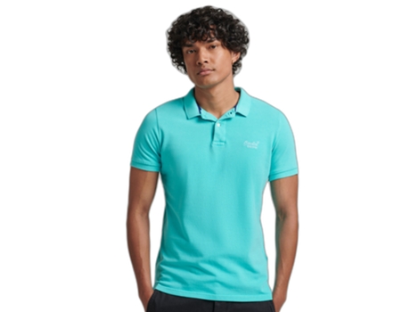 Polo de Hombre SUPERDRY Destroyed Azul (S)