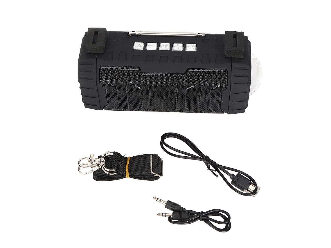 Altavoz Bluetooth AK 335 con luces LED y radio FM CHABERLU