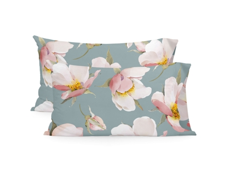 Funda de almohada HAPPYFRIDAY Spring Blossom (Multicolor - 50 x 75 cm)