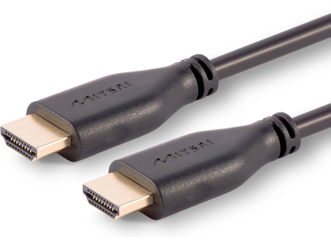 Cable Vídeo MITSAI HDMI A (Macho-Macho) 0,5M — 0,5 m