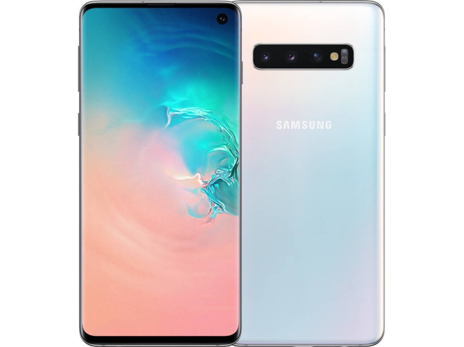 Smartphone SAMSUNG Galaxy S10 (6.1'' - 6 GB - 128 GB - Blanco prisma)