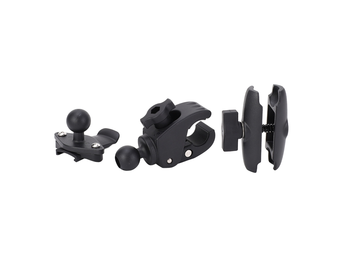 Soporte Gps Para Motocicleta Con Brazo De Bola Ajustable De 1 Pulgada Y Abrazadera Para Manillar, Compatible Con Garmin.