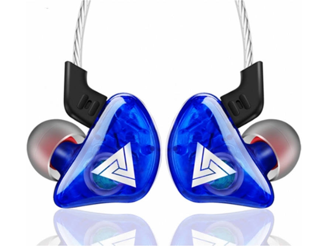 CUICH CK5 Auriculares con Cable (In Ear - MicroAuriculares - Cancelación de Ruido - Azul)