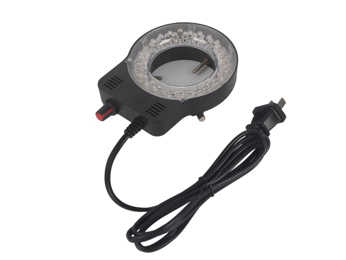 Cargador Inalámbrico Rápido De 15 W Con Puerto Usb-c Qi, Base De Carga Inalámbrica, Luz Led Anular Ajustable Para Teléfonos Móviles - Blanco