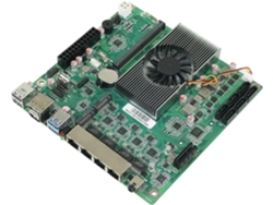 Placa base N100 en formato ITX Home, procesador DDR5, 4 núcleos I226, 2 puertos LAN de 5G.