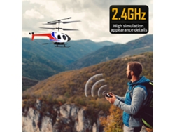 Helicóptero Teledirigido Con Cámara 480p, Dron, Estabilización, Giroscopio Y 2 Baterías: Regalo Para Niños Y Adultos.