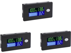 Medidor De Capacidad De Batería 5x Con Indicador De 10 100 V