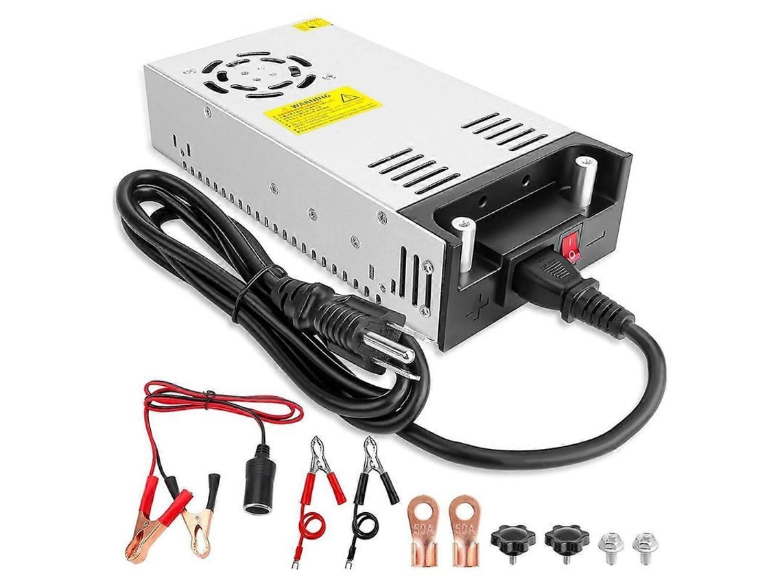 Conjunto De Adaptador De Corriente Conmutada De 12 V Cc, 50 A, 600 W, Convertidor De Corriente Alterna De 110 V A 12 V Cc.