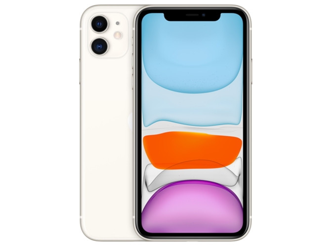 iPhone 11 APPLE (6.1'' - 128 GB - Blanco)