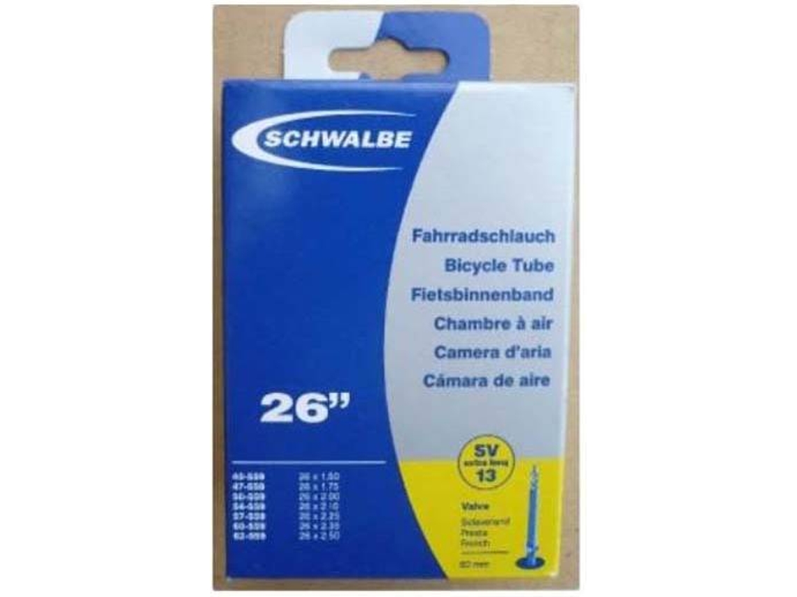 Cámaras de Aire SCHWALBE Mtb Presta 60 Mm (26 - 650C´´)
