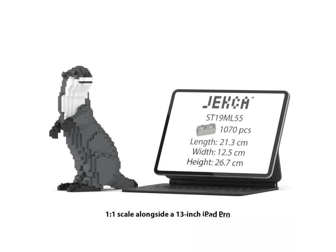 Jekca Bricks Asian Small-clawed Otter 01 St19ml55