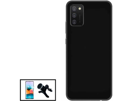 Kit Carcasa + Protector de Pantalla + Soporte Nokia G21 GIFT4ME Negro