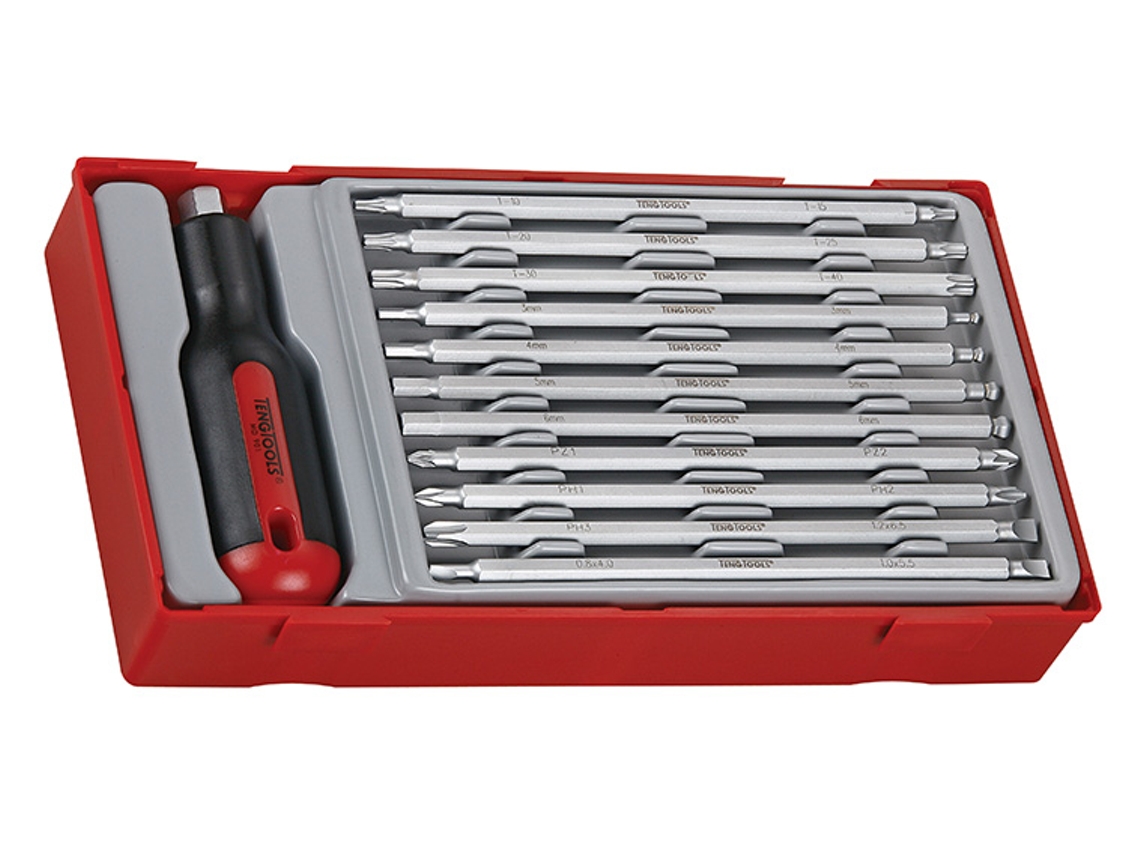 Tengtools 128650108 Jgo Destornillador Varilla Intercambiable Ttmd12d