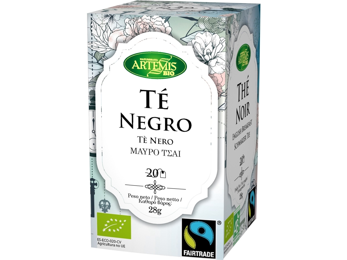Té ARTEMIS BIO Te Negro Eco 20 Filtros