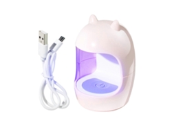 Mini lámpara UV LED para uñas, lámpara de secado de esmalte de uñas, luz UV, esmalte de gel, secador de esmalte de uñas, herramientas para manicura, bicicleta eléctrica Ly blanca