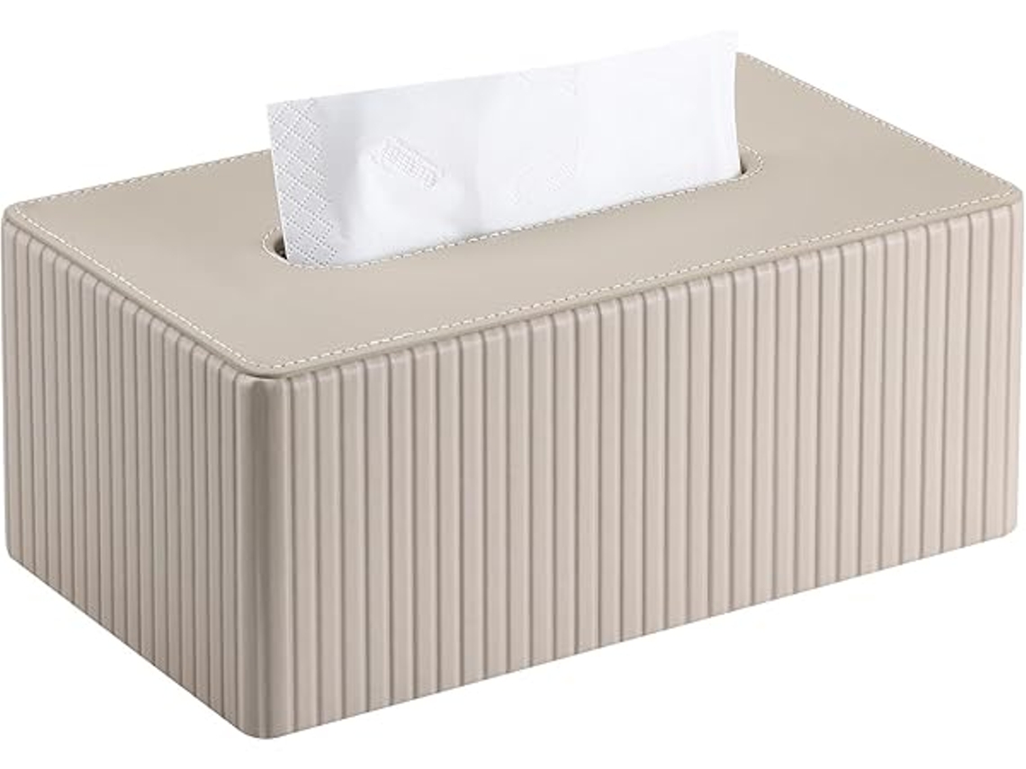 Caja Para Toallitas Desmaquillantes Y Pañuelos De Papel, Rectangular, El Recibidor, Baño La Oficina, Hogar, Moderno, Uso Funcional