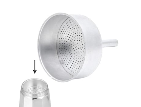 Embudo Cafetera Aluminio Classic / Inducción 12 Tazas ORYX