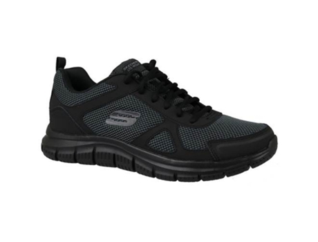 Zapatillas Deportivas SKECHERS Track Hombre (Negro - Tejido - 40)