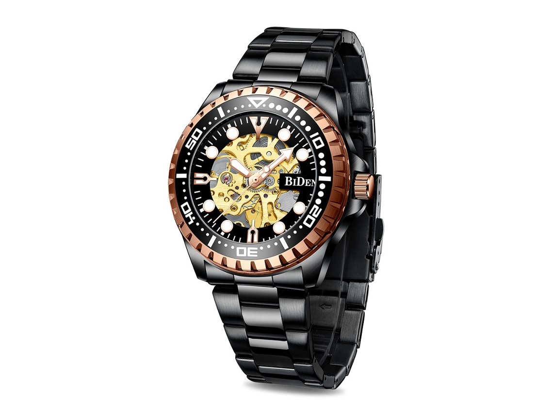 Reloj Mecánico Automático De Negocios Para Hombre, Resistente Al Agua.