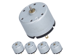 5 Motores De Cc Rk520 Micro Con Cepillo Externo Resistente A Altas Temperaturas Para Aspiradoras Inteligentes.