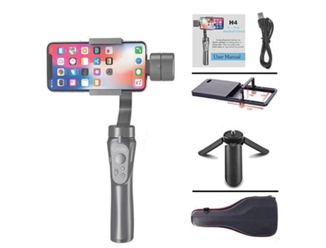 Gimbal SLOWMOOSE 3 Ejes para Smartphone / Action Go Pro