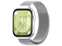 Correa Milanese Gertiz para Huawei Watch Fit 4/Fit 4 Pro/Fit 3 (Plata)