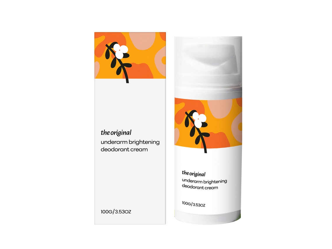 Crema blanqueadora calmante para las axilas