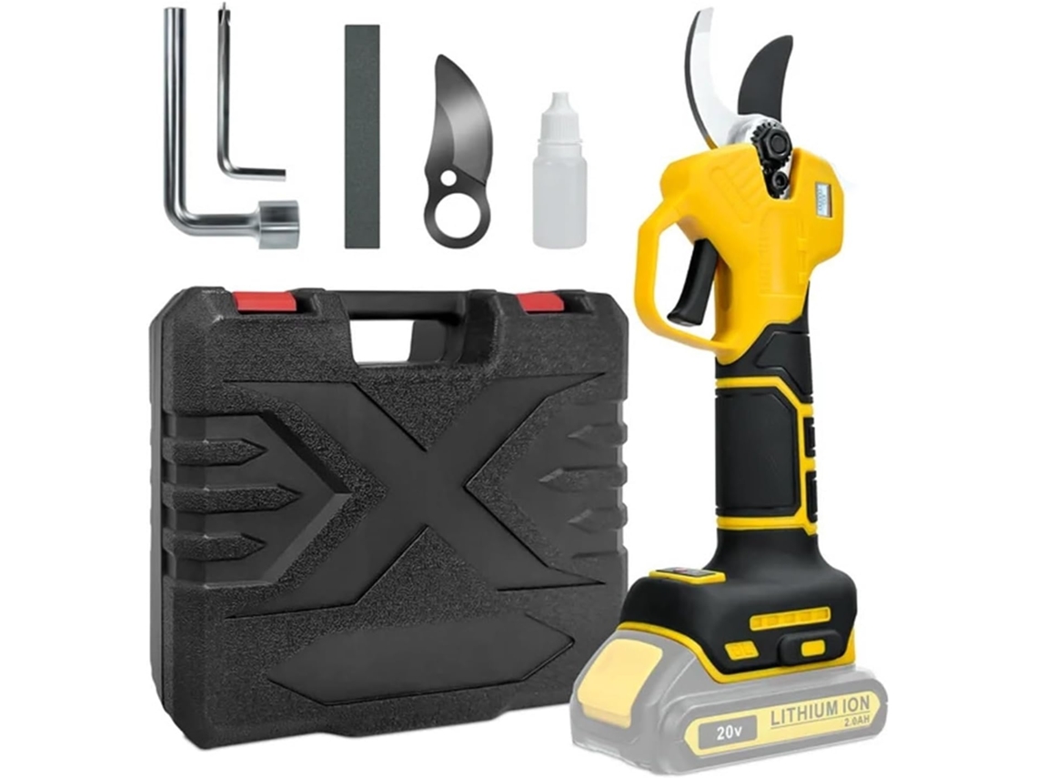 Tijeras Eléctricas Sin Escobillas De 20-30 Mm, 2 Velocidades Con Pantalla Lcd
