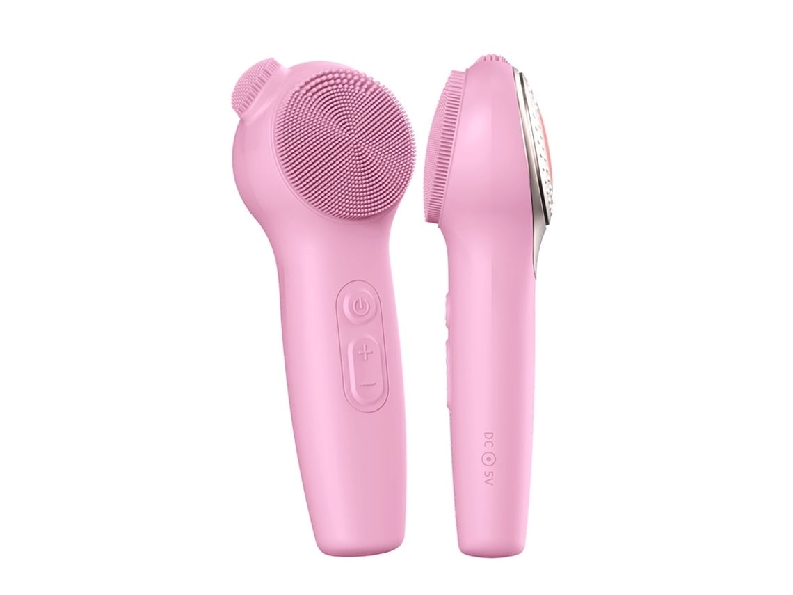 Cepillo limpiador facial eléctrico de silicona, exfoliante facial con vibración sónica, cepillo limpiador facial para hombres y mujeres, cepillos Yunzii
