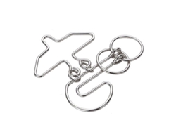 Rompecabezas De Anillos De Metal Para Niños Y Adultos: Juego Mental Para Aliviar El Estrés.