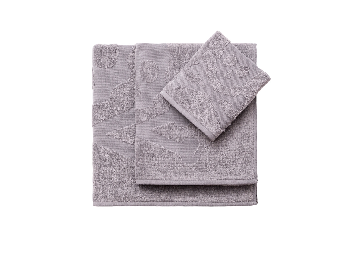 Juego de Toallas de Baño SCALPERS Home 100% Algodón (30x50cm 50x90cm 70x140cm - Gris)