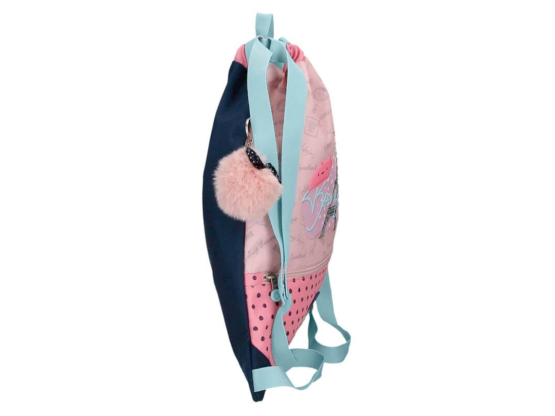 Mochila Escolar ENSO (35 x 46 x 0,5 - Poliéster - Rosa)