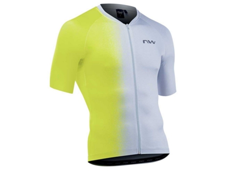 Jerseys NORTHWAVE Jersey Manga Curta Blade Branco M Homem