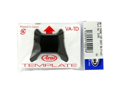 Ventilación central superior para cascos de moto ARAI Top Duct Frost