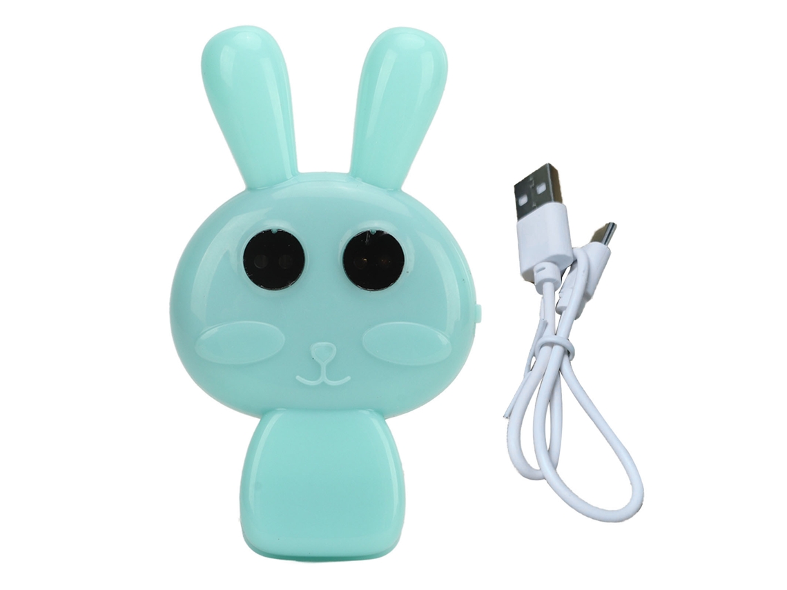 Corrector De Postura Eléctrico Inteligente Con Clip De Escritorio Rabbit, Alerta De Distancia Y Visión Azul.