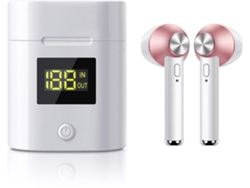 YEMAESRE Auriculares Bluetooth Sin Horas De Espera Rosa