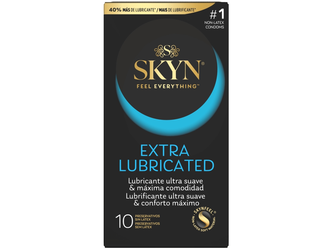 Skyn - Condón Extra Lubricado 10 Unidades